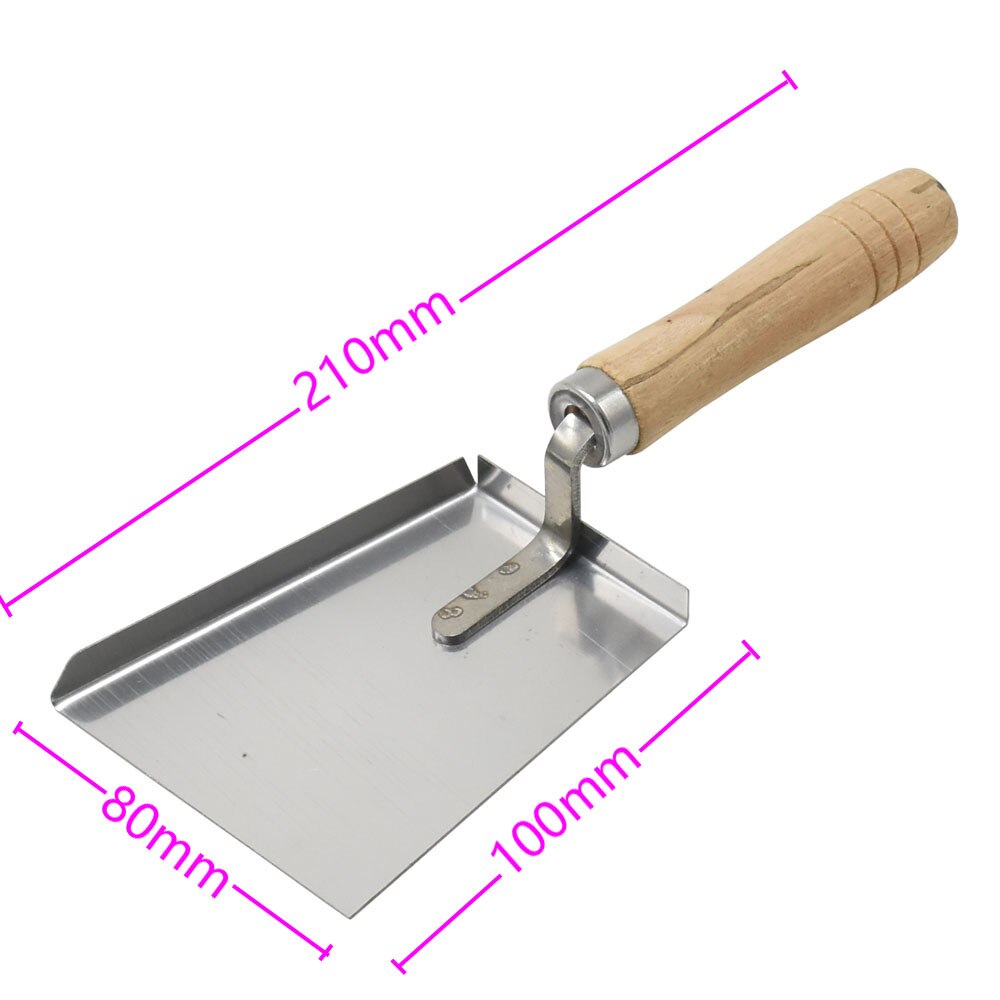 Beekeeping Beehive Shovel Bee Box Cleaning Stainless Steel Honey Scraper Cleaner Tools For Beekeeper Supplies