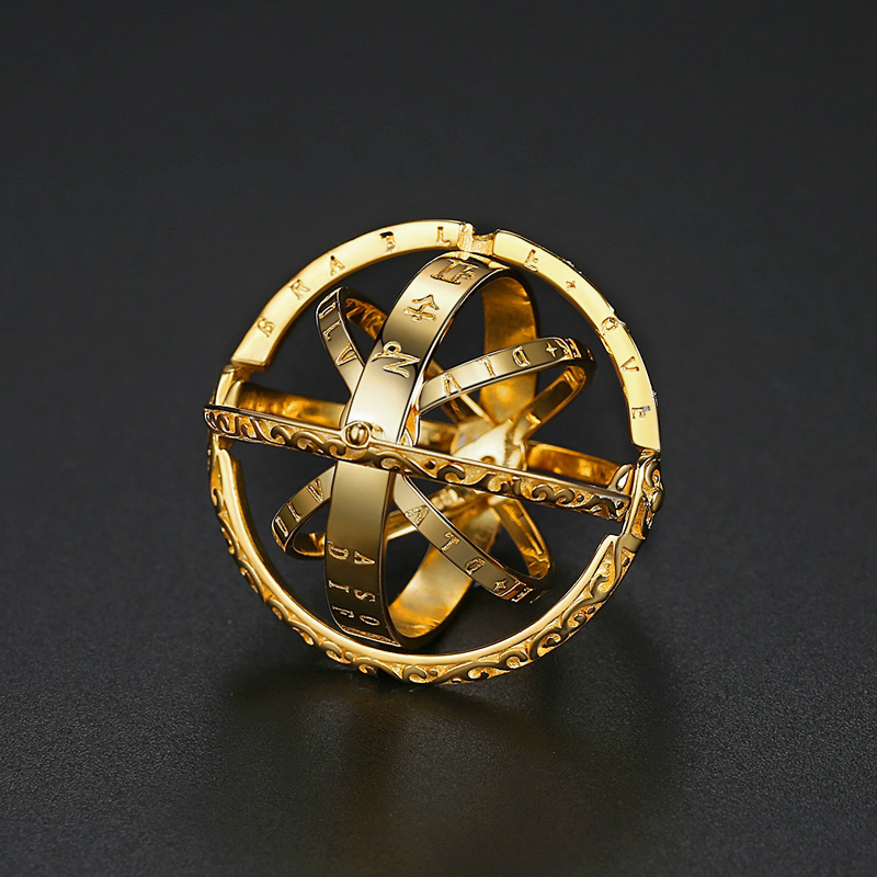 Openable Astronomical Ball Ring Rotate Sphere Cosm... – Grandado