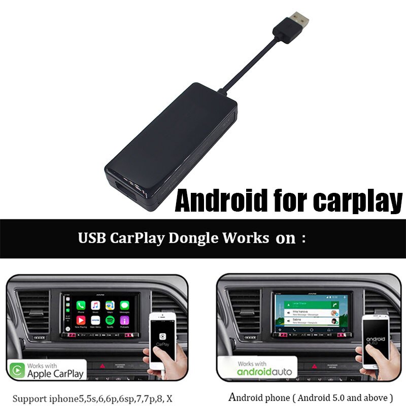 Universele USB Auto Link Dongle Link dongle Smart USB Link Dongle Navigatie Speler Auto Dongle Wit Portable voor Apple CarPlay