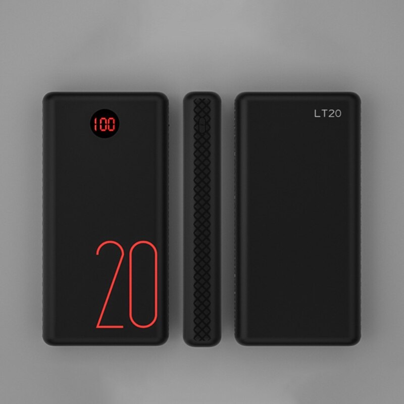 For ROMOSS LT20 Power Bank 20000mAh Silicone Protective Case Anti-impact/skid Cover For ROMOSS LT20 Pro Power Bank Skin