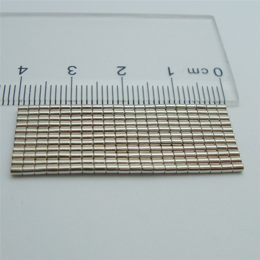 100 Pcs N50 Neodymium Magneten Zeldzame Aarde Ronde Sterke Avondmaal Grade Magnetische Ronde Schijf 1.5X2MM 2X2MM 2X3MM 3X1MM 3X2MM 3X3MM: 100pcs dia1.5x2mm