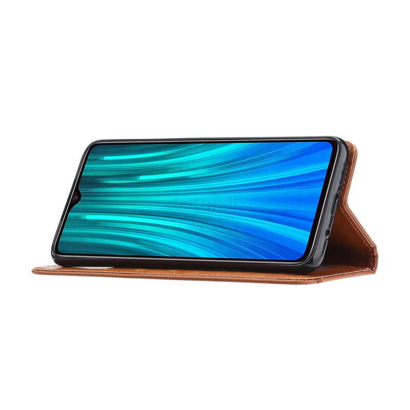 Für Xiaomi Redmi Hinweis 8 Pro Fall Brieftasche Wildleder Leder Karte Stehen Magnet Folio Für Xiomi Hinweis 8 8T fall Luxus Retro Flip-Cover