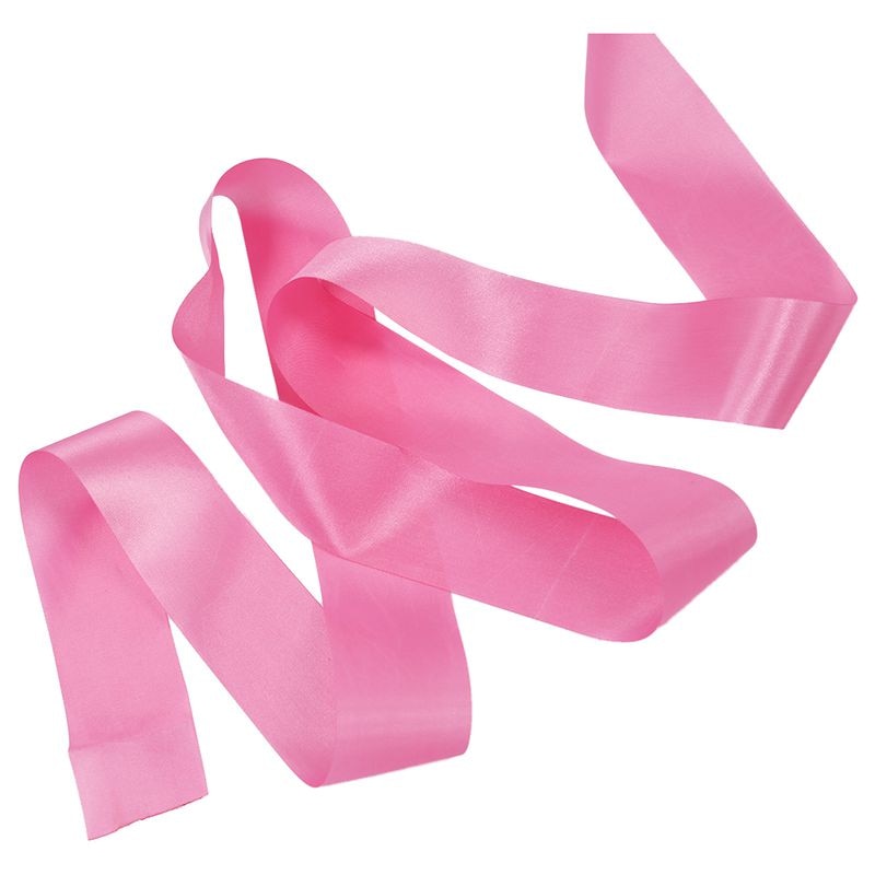 Gym Dance Ribbon Rhythmic Gymnastic Streamer Rod Baton Twirling Chinese Year Party - Pink