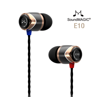 100% originele Echt Soundmagic Sound MAGIC E10 Geluidsisolerende In-Ear Oordopjes oordopjes: Goud