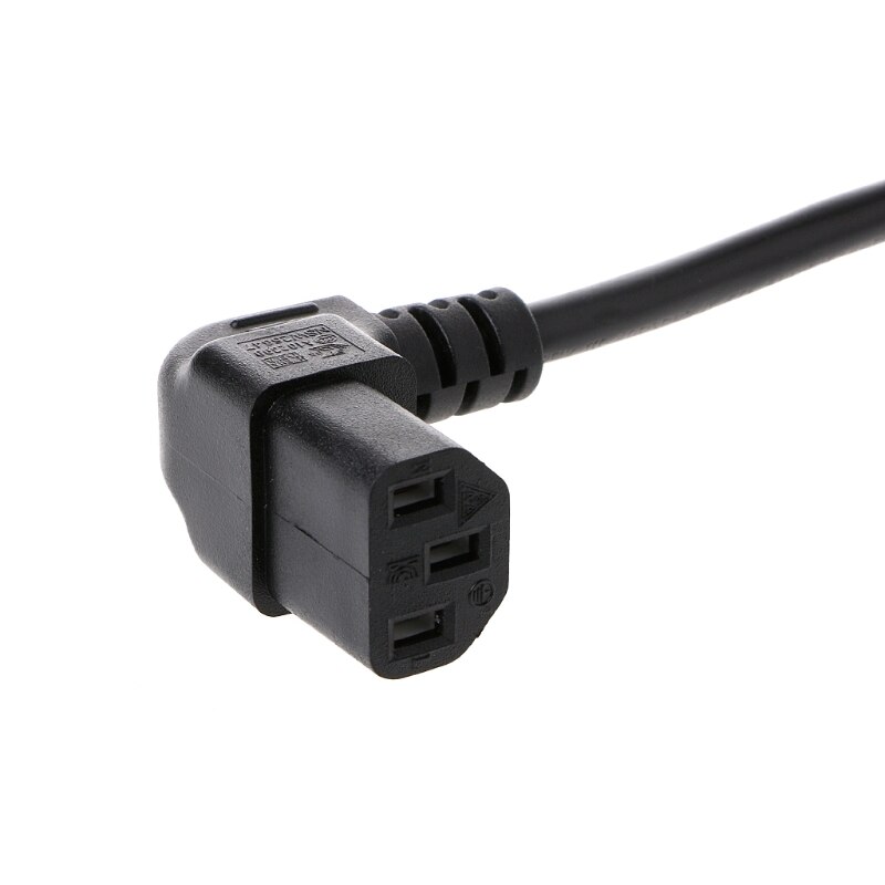 Männlichen zu Weiblichen C14 C13 Stecker PDU Erweiterung Energie Kabel Stecker Rechten Winkel