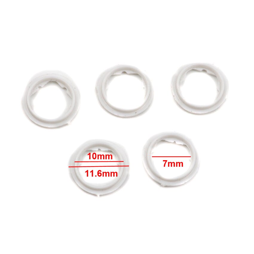 JUNTA DE AISLAMIENTO LED de plástico, separador de estator para Diodo Emisor LED de la serie 3535 XPE XPG XPL 5050 XML T6 L2 XHP50 7070 XHP70, 3 uds.
