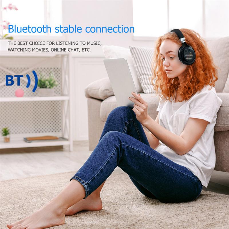 TM-061 Wireless Bluetooth 5.0 Gaming Earphone Folded Hifi Stereo Headphone Over-ear Headset For Gamer Mobile Phone Smartphone