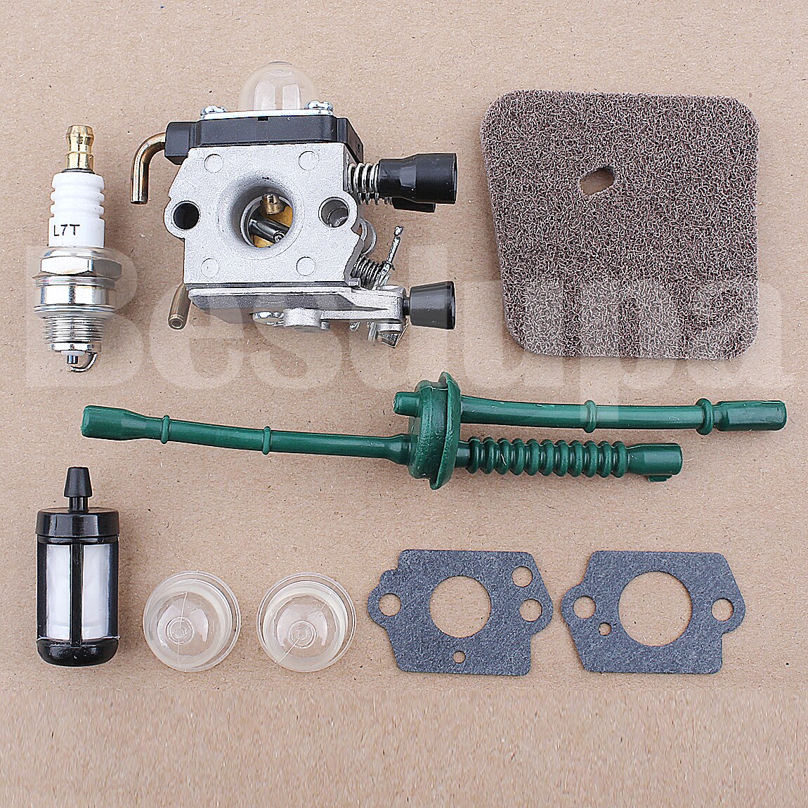 Carburetor Air Fuel Filter Line Kit For Stihl FS75 FS80 FS85 FC75 FC85 HL75 HT70 HT75 SP85 Trimmer 4140 120 0619, 4137-124-2800