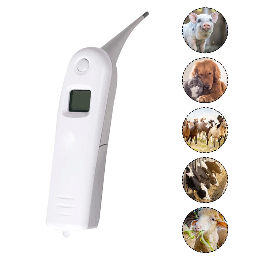 Huisdier Speciale Snelle Thermometer Zachte Hoofd Waterdichte Elektronische Lichaamstemperatuur Varken Hond Koe Schapen Hores Digitale Thermometer