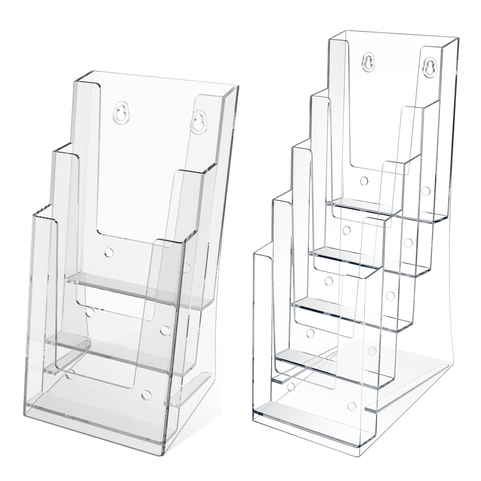 Tijdschrift Display Houder, Metalen Tijdschrift Rack Stand, Home Decor Brochure Organizer voor Woonkamer, Pamflet Catalogi Opslag