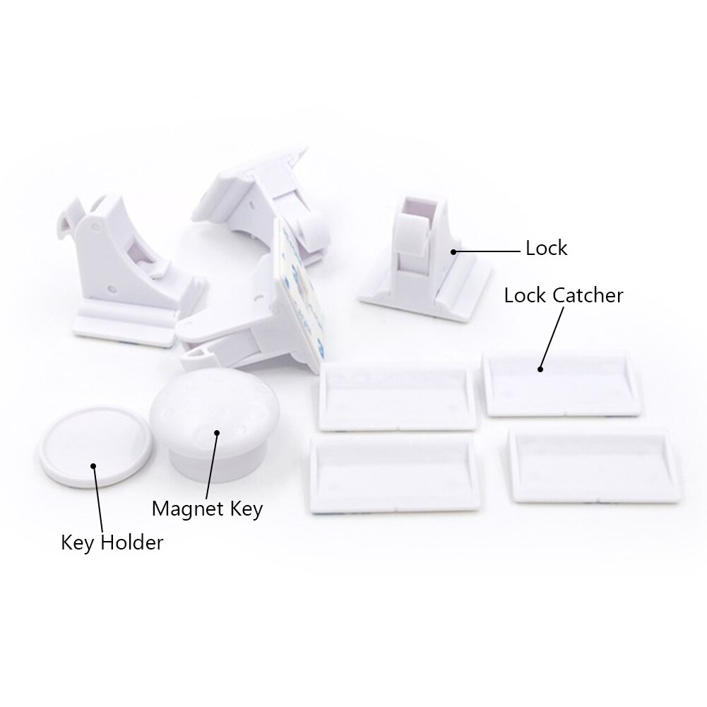 ETUUD Magnetic Safety Cupboard Lock for Baby Child Pet, Proof Drawer Latch Cabinet Door Security Locks For Children, Invisible