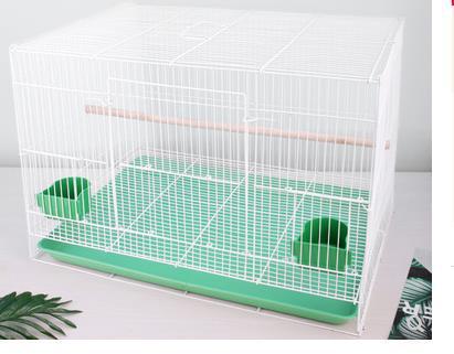 Bird cage large pigeon cage tiger parrot myna special starling cage breeding home breeding luxury villa: 60x40x40cm  4