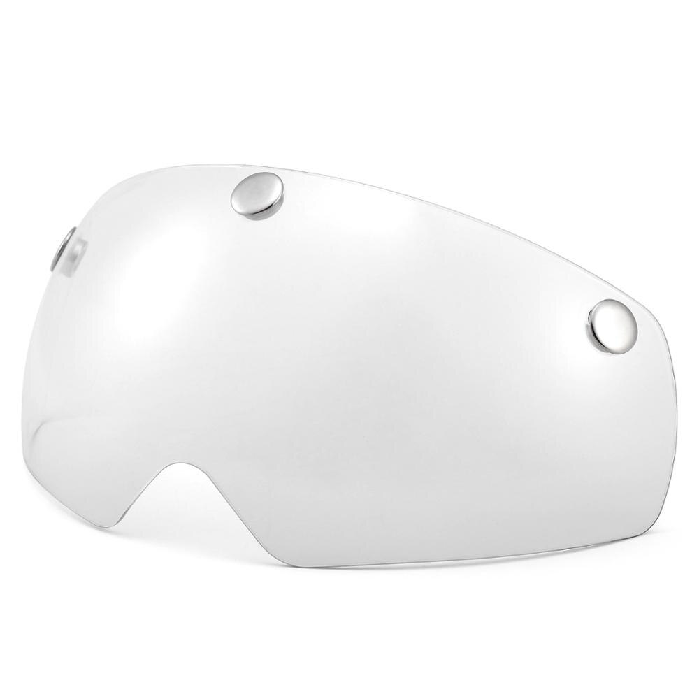 Lixada Mountain Bike Helmet Adjustable Bicycle Motorcycle Helmet with Back Light Detachable Magnetic Visor UV Protective Unisex: Sky Blue