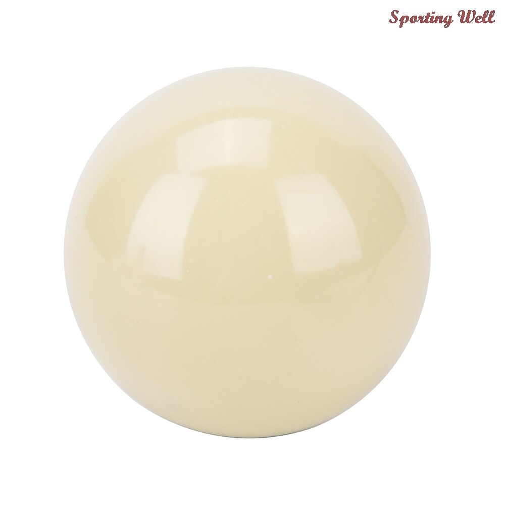 57.2mm branco bilhar 2 1/16 "bola de bilhar bola de taco snooker tabela formação ponto bola de sugestão 2 diâmetro 1/4" bola de bola de nove-bola