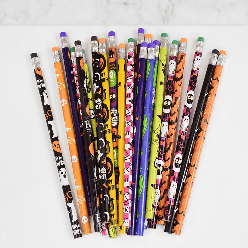 12/24Pcs Football Wooden Pencils Kids Soccer Sport Theme Birthday Party Favors Boy Back To School Pinata Fillers Supplies: M / MINT GREEN