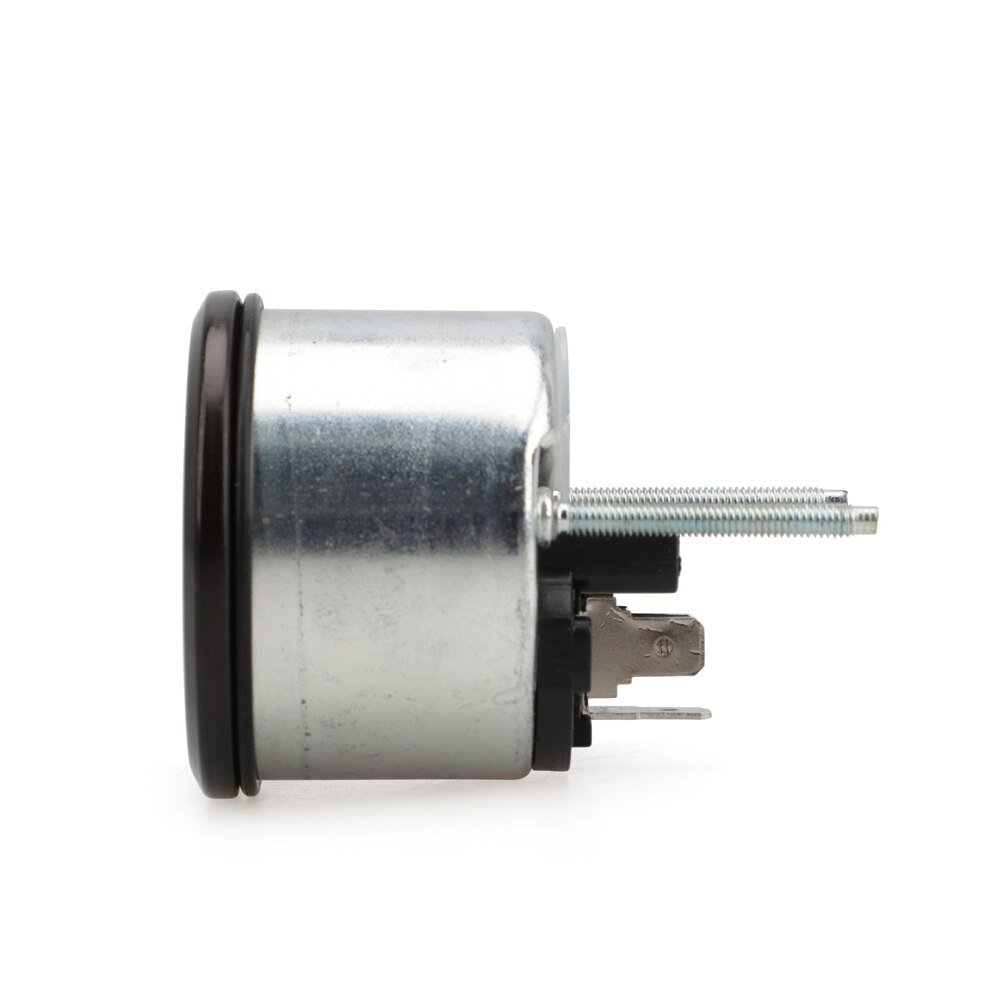 12v 2 “ 52mm vdo vision olietryk ur bilbus sort ansigtskive 0-10 bar 12 volt  yc101723
