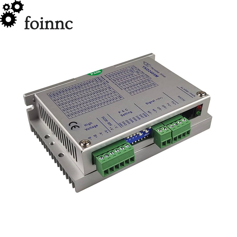 Oorsprong YAKO 32 bit DSP Digitale Stepper driver YKD2405M 2 fase stap drive DC20-50V 4.0A Driver voor 42-86mm flens stappenmotor