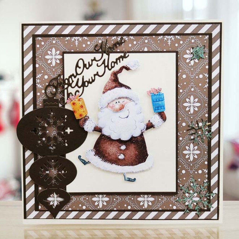 Decorative Crafts Embossing Die Cuts Carbon Steel Paper-Cut Card Template Cutting Dies for Stamp Wedding Card Album