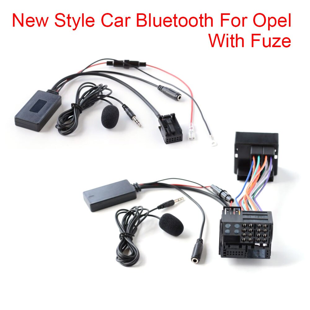 Auto Bluetooth 5.0 Audio Wireless Aux In Adapter Voor Opel Corsa D Astra H Zafira Vectra Tigra Movano CD30 MP3 CD60 CDC40 Cd Radio