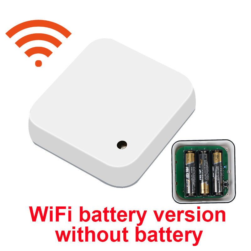 Tuya Wifi Slimme Lichtsensor Batterij Aangedreven Smart Home Licht/Gordijn Automatisering Outdoor Waterdichte Smartlife App: WiFi without battery