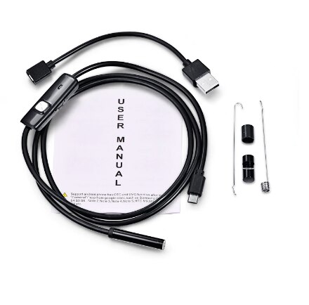 7Mm Endoscoop Camera Flexibele IP67 Waterdichte Micro Usb Inspectie Borescope Cam