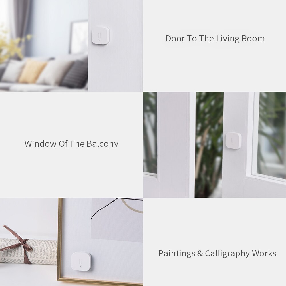 Aqara Vibration Sensor Shock Sensor Vibrator Zigbee Gateway Smart Alarm Motion Sensor Detection for Xiaomi Mijia APP