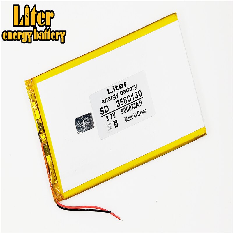 3580130 3.7V 5000MAH Li-ion battery for tablet pc 7 inch 8 inch 9inch Tablet Battery inner