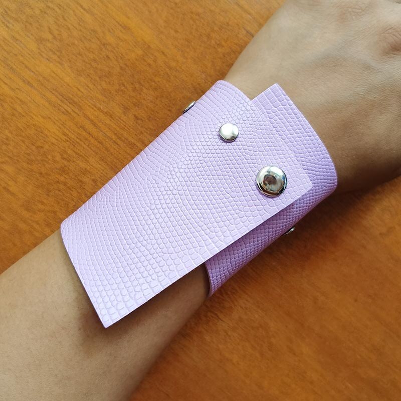 Tekstur læderarmbånd til kvinder armbånd femme punk wrap armbånd & armringe femme smykker: 11