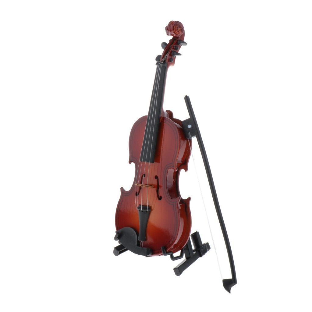 Handcrafts Miniature Violin Model Collectible, 1/6 Scale Mini Instrument for Enterbay Action Figures