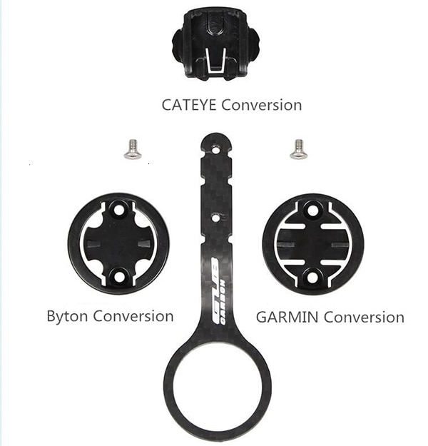 Computer Carbon Steering Cyclus Gub Fiets Houder Houder Houder Garmin Bryton Cateye Tafel Mtb Ondersteuning Fiets Road Mount Gps