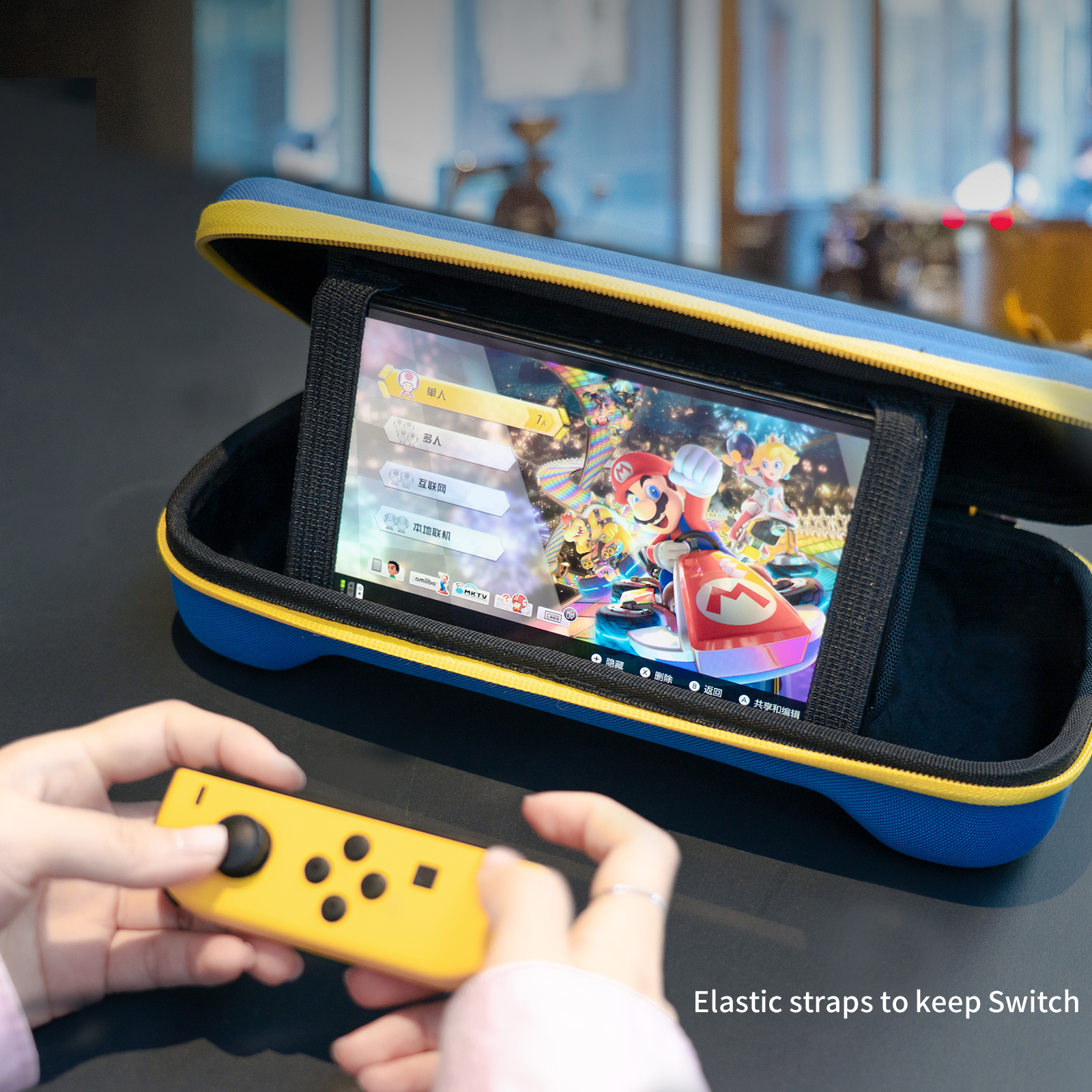 Line storage bag fits wake up controller version 2 compatible nintendo switch/oled