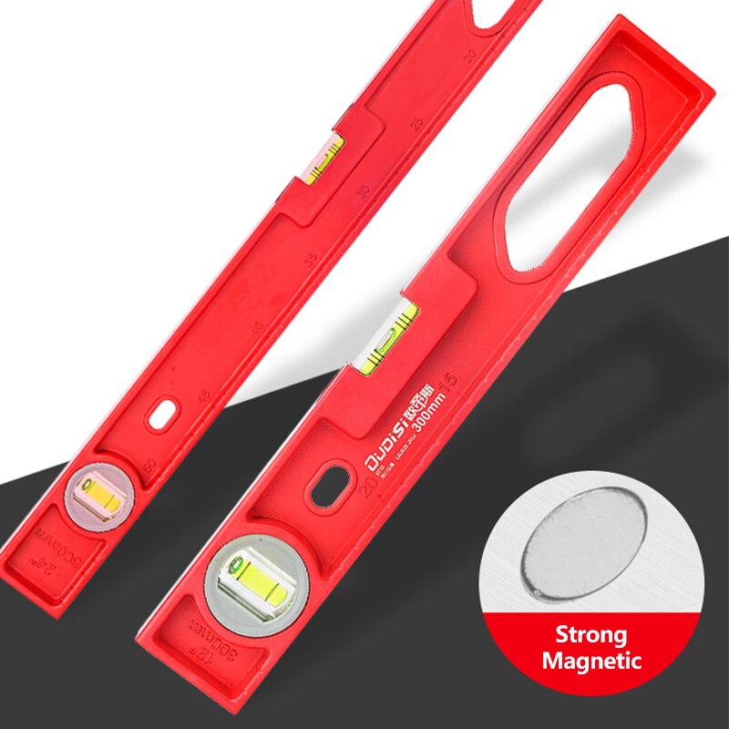 Ingbont 300-1000mm magnetisk vattenpass linjal digital gradskiva vinkelsökare lutningstest 360 graders bubbelmätningsverktyg