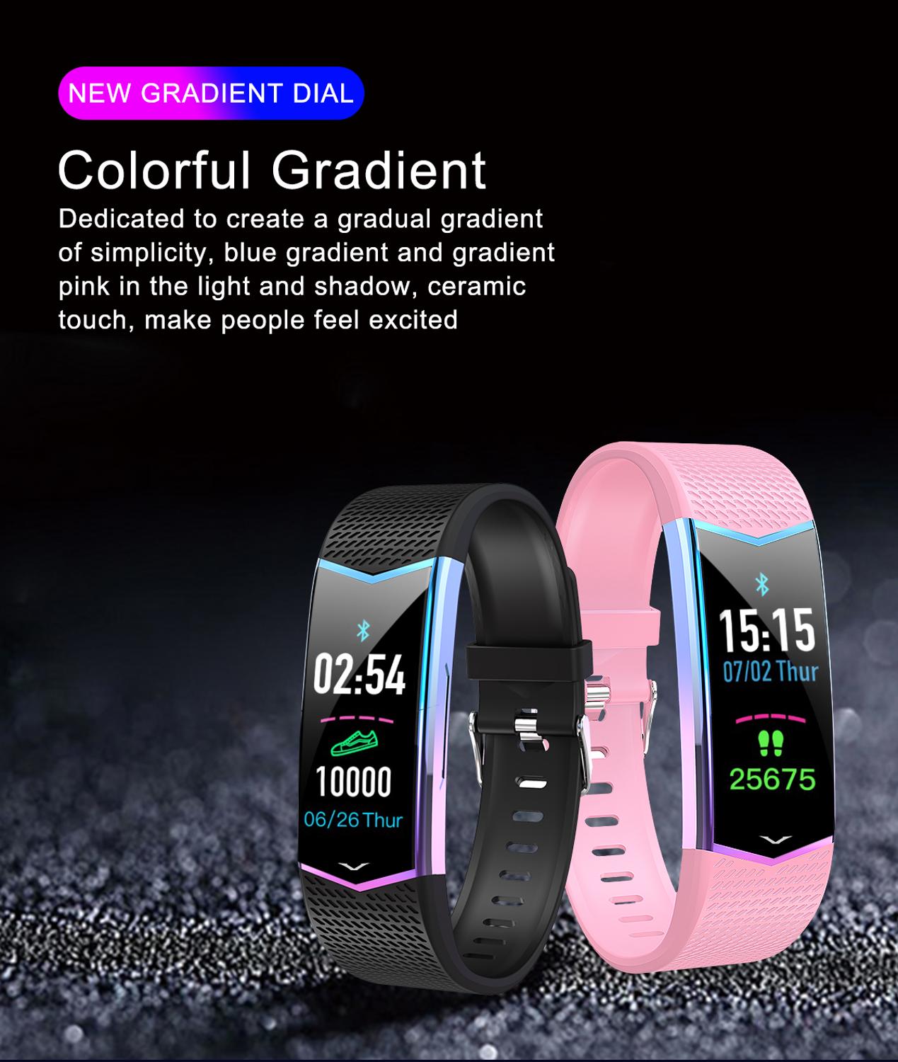 TONGYDA Smart Band Fitness Tracker Pedometer Cardio Bracelet Blood Pressure Heart Rate Fitness Bracelet Sport Smart Wristband