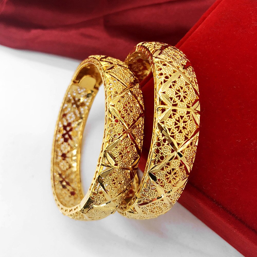 Mode Dame Luxe Goud Kleur Turkse Sieraden Moslim Armbanden Ethiopische Afrikaanse Vrouwen Dubai Armband Party Huwelijksgeschenken