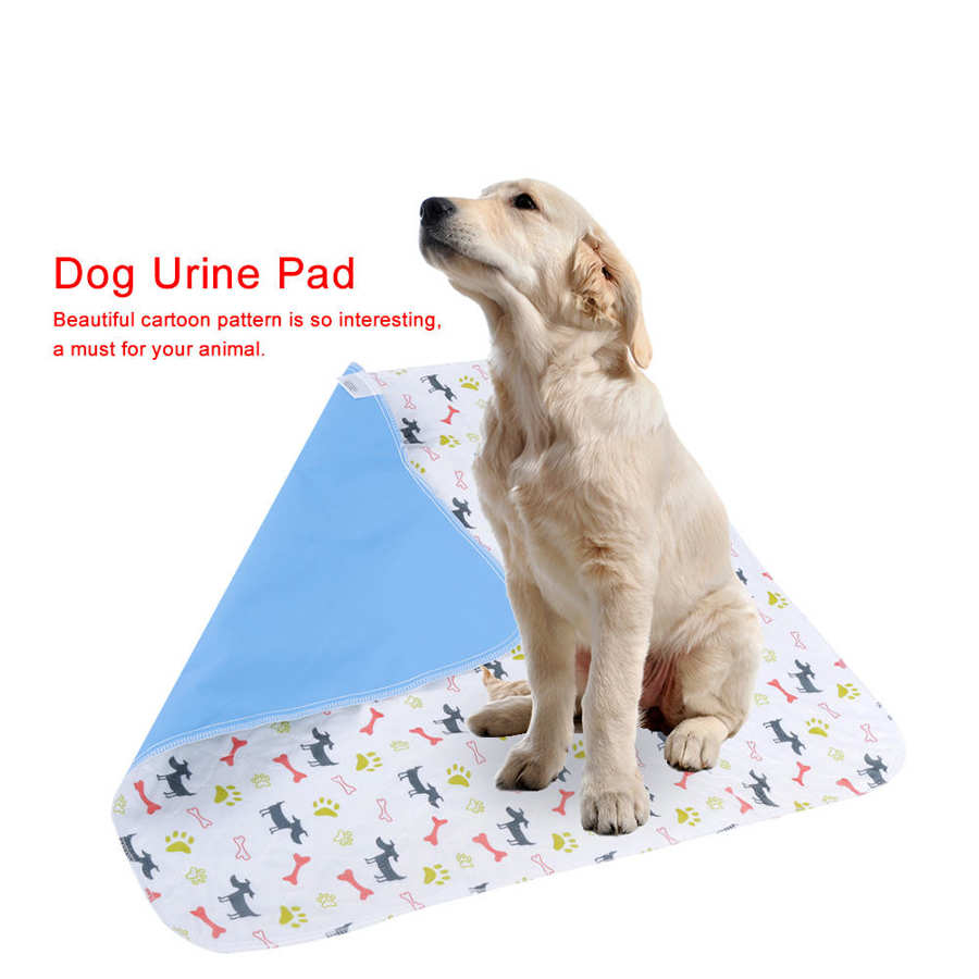 Vandtæt genanvendelig hundesengemåtte hund urinpude hvalpe tisse hurtigt absorberende pude tæppe til kæledyrstræning