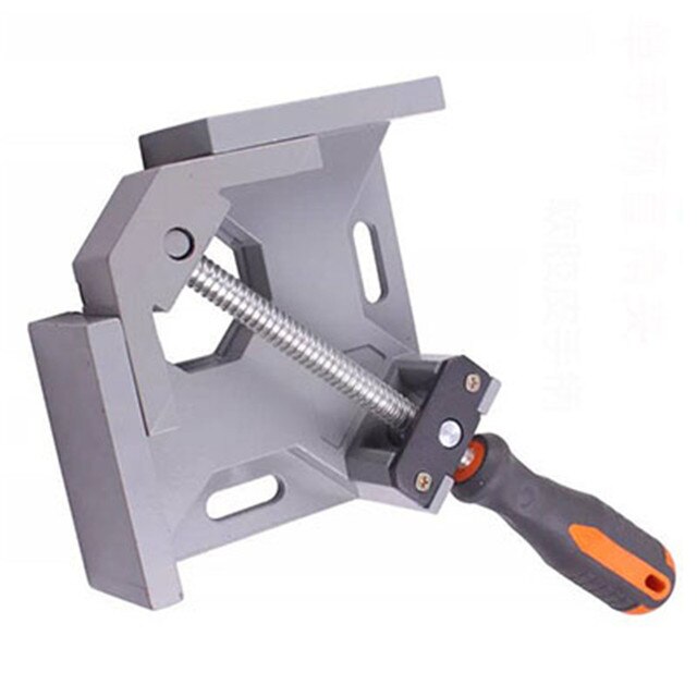 Aluminium Single/Double Handle 90 Degree Right Angle Clamp Photo Frame Corner Clip Woodworking Vise Workbenches: type2
