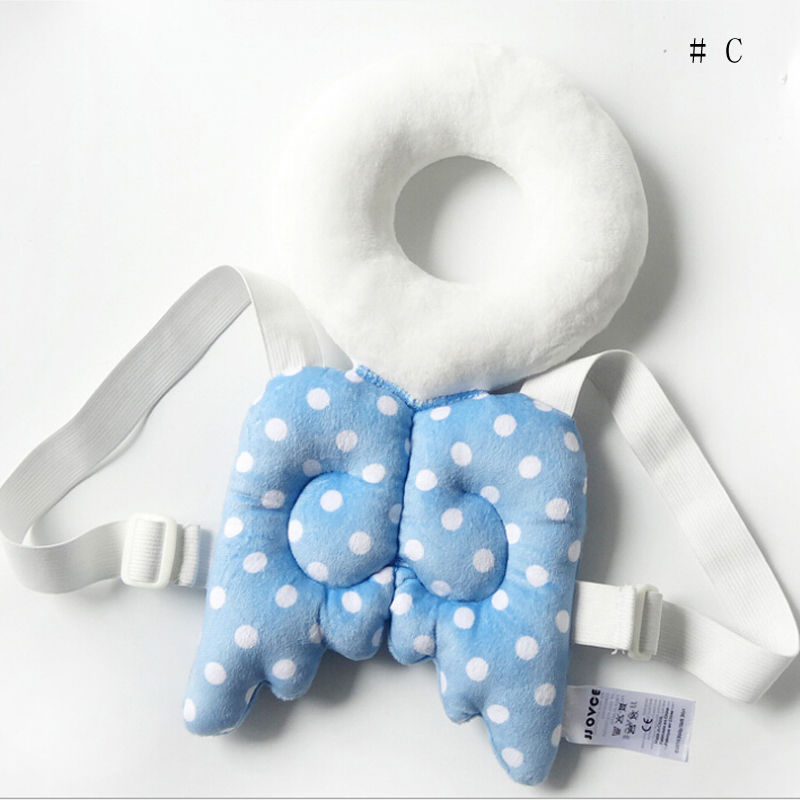 Neue Nette Baby-säuglingskleinkind Newborn Kopf Zurück Schutz Safety Pad Harness Kopfbedeckungen Cartoon Baby Kopfschutz Pad