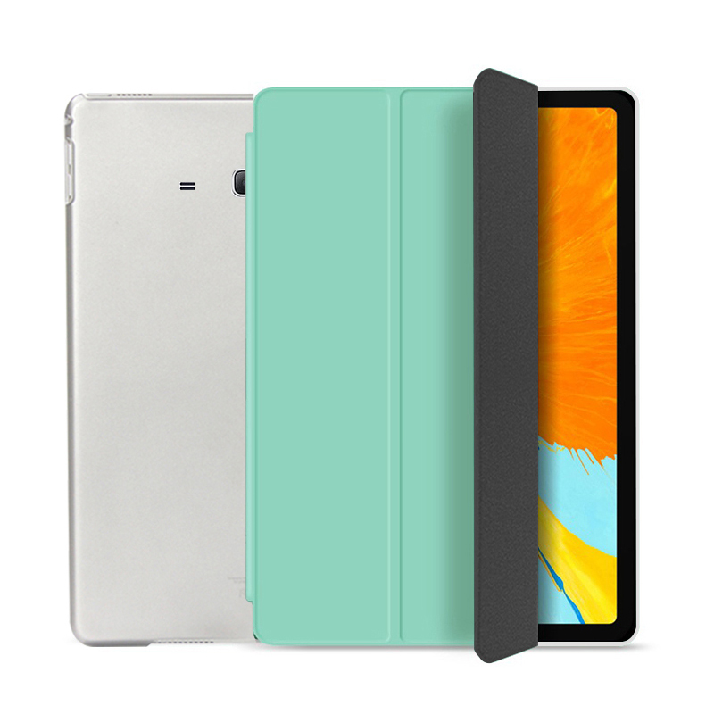 Case Voor Samsung Tab Een A6 7.0 Inch Cover Pu Lederen Bescherm Shell Voor Samsung Galaxy Tab Een 6 case SM-T280 SM-T285 Coque: Mint Green