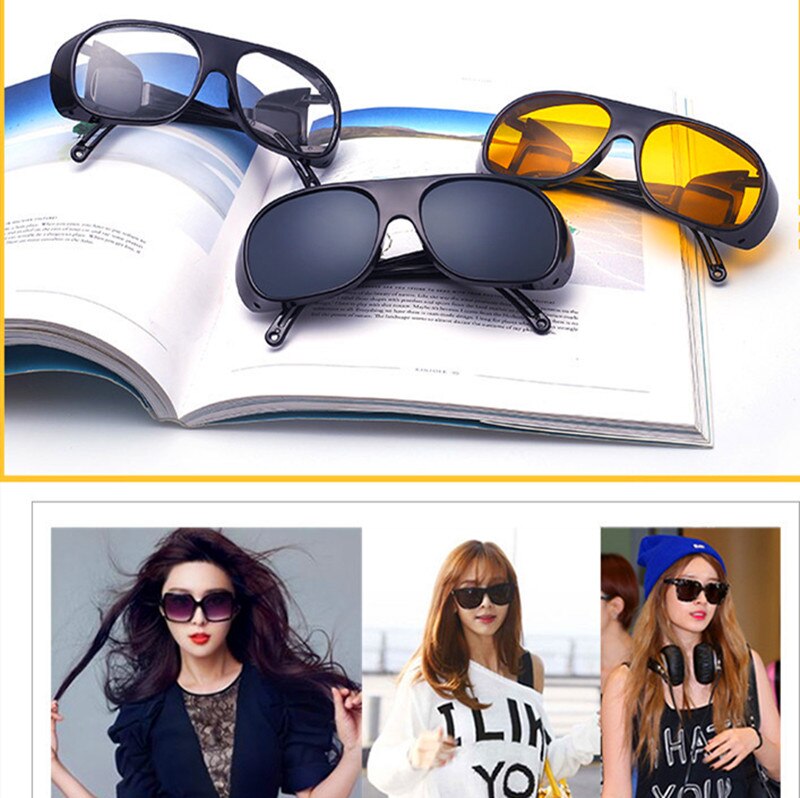 Auto Zubehör Auto Fahren Brille Nacht Gläser Frauen Sonnenbrille Männer Gafas Sicherheit Fahrer Brille MZL258