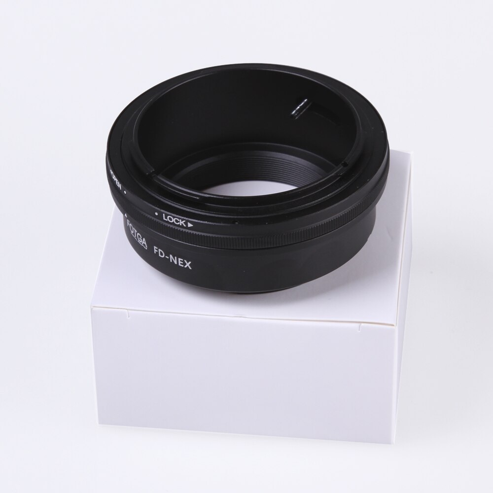 Fotga Lens Adapter Handmatige Controle Adapter Mount Ring voor Canon fd Lens gebruik voor Sony NEX E NEX-3 NEX-5 NEX-VG10