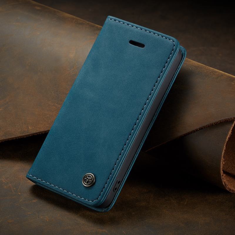 Flip Leather Case Voor Samsung Galaxy A50 EEN 50 Gevallen Cover Magnetische Business Portemonnee Met Card Slot Phone Bag Voor galaxy A50 coque: Blue Phone case