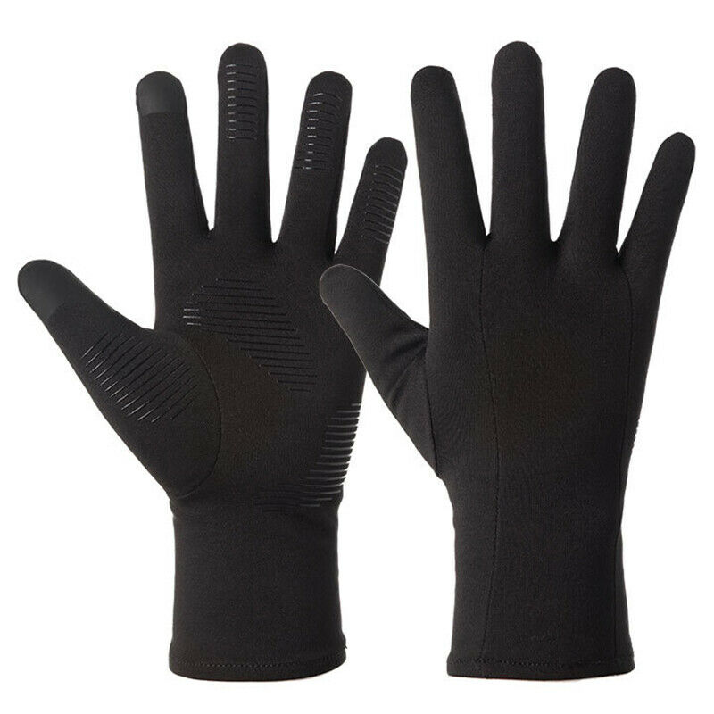 Efterår og vinter lynlås udendørs sport ridning handsker varm vindtæt vandtæt handsker touch screen handsker mænd og kvinder handsker: Xl