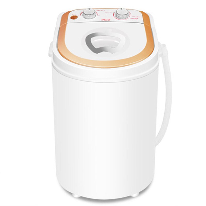 Home dewatering machine Elution integrated single barrel washer semi-automatic small clothes washing machine for dormitory