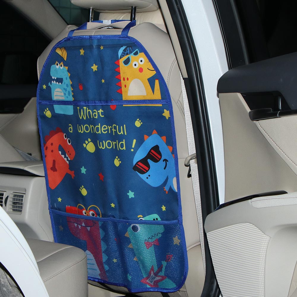 Kids Waterdichte Auto Seat Protector Back Kid Back Protector Cover Auto Organizer Tablet Stand Opknoping Bag Holder Opslag Kick Matten