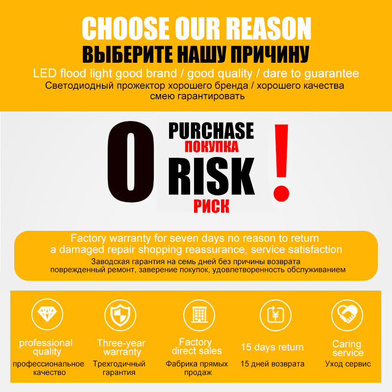 Led Spotlight 10W 20W 30W 50W 100W 150W 200W Flood light Garden lamp spot light wall washer light door light outdoor reflector