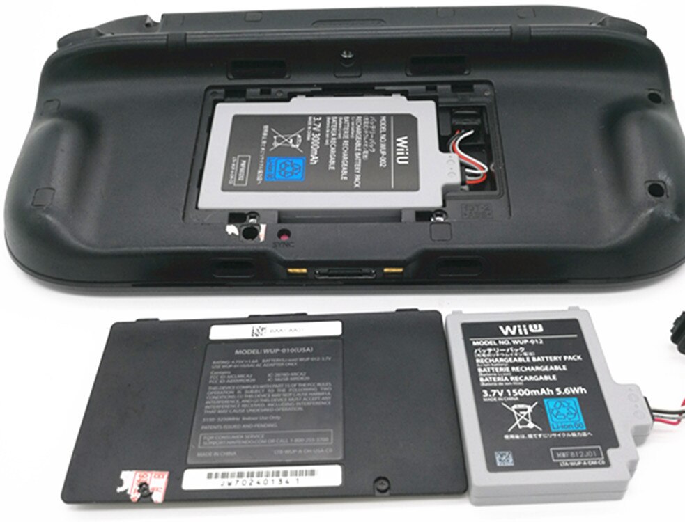 3600Mah 3.7V Oplaadbare Lithium Batterijen Voor Nintendo Game Console Accessoires Wii U Wii U Grote Capaciteit Pad Batterijen