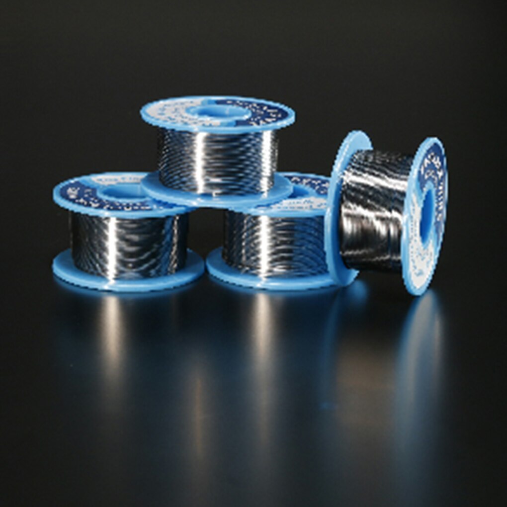 Alambre de estaño para soldadura de baja temperatura, cable de soldadura de estaño de 0,5 MM/0,6 MM/0,8 MM/1,0 MM 50g