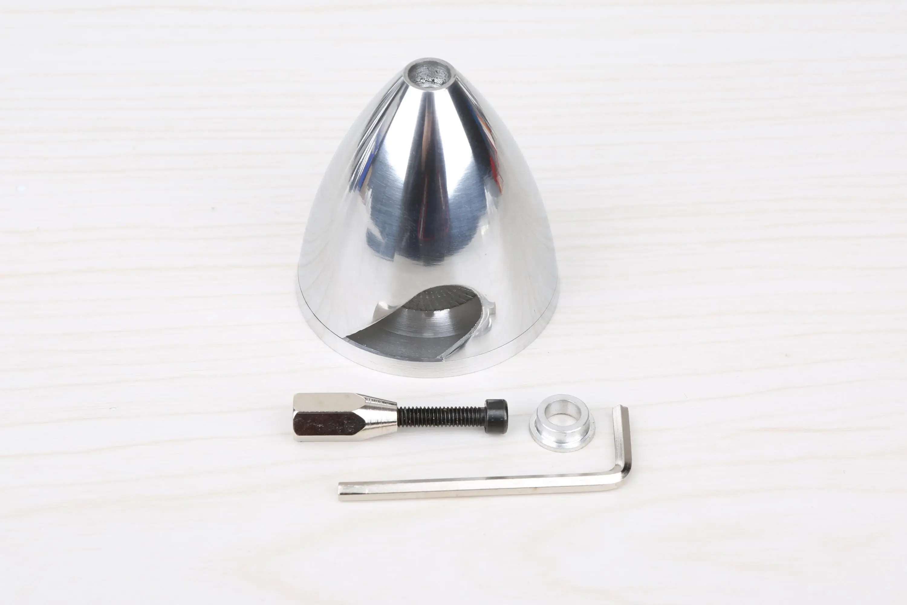 Spinner de hélice de metal/carenado de cubierta de hélice de 2 aspas de aleación de aluminio 38/45/51/57/64/70/76/82/89/95/102 mm