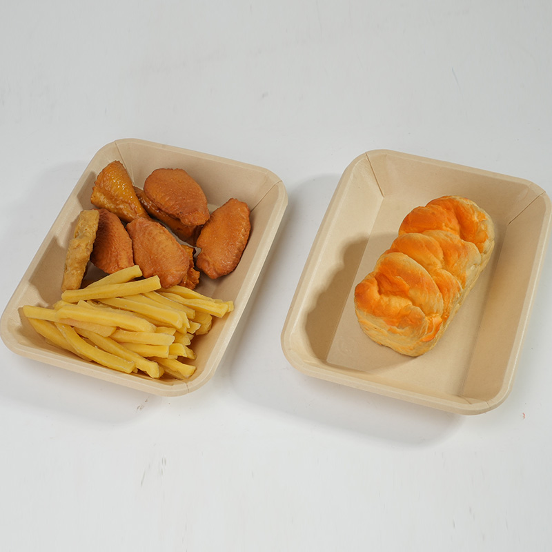 10/20pcs Disposable Party Plates Disposable Bowls Wood Grain Paper Cake Dish Disposable Tableware Baby Shower Tableware Supplies