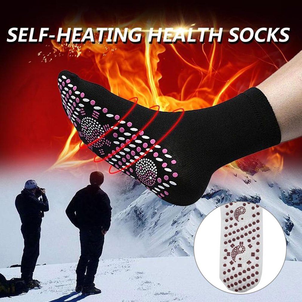 Moxibustion Socks Magnetic Therapy Self-Heating Health Socks Fire Moxibustion Physiotherapy Socks Health Care